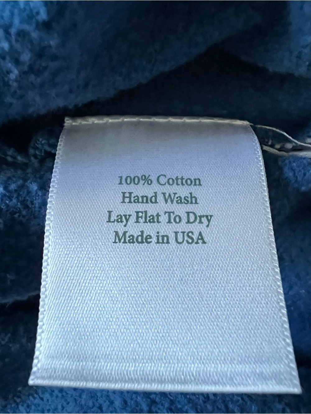 Tricia Fix Exclusive Butterfly Crewneck Sweatshirt in Royal Blue Size XS NWOT - Picture 5 of 5